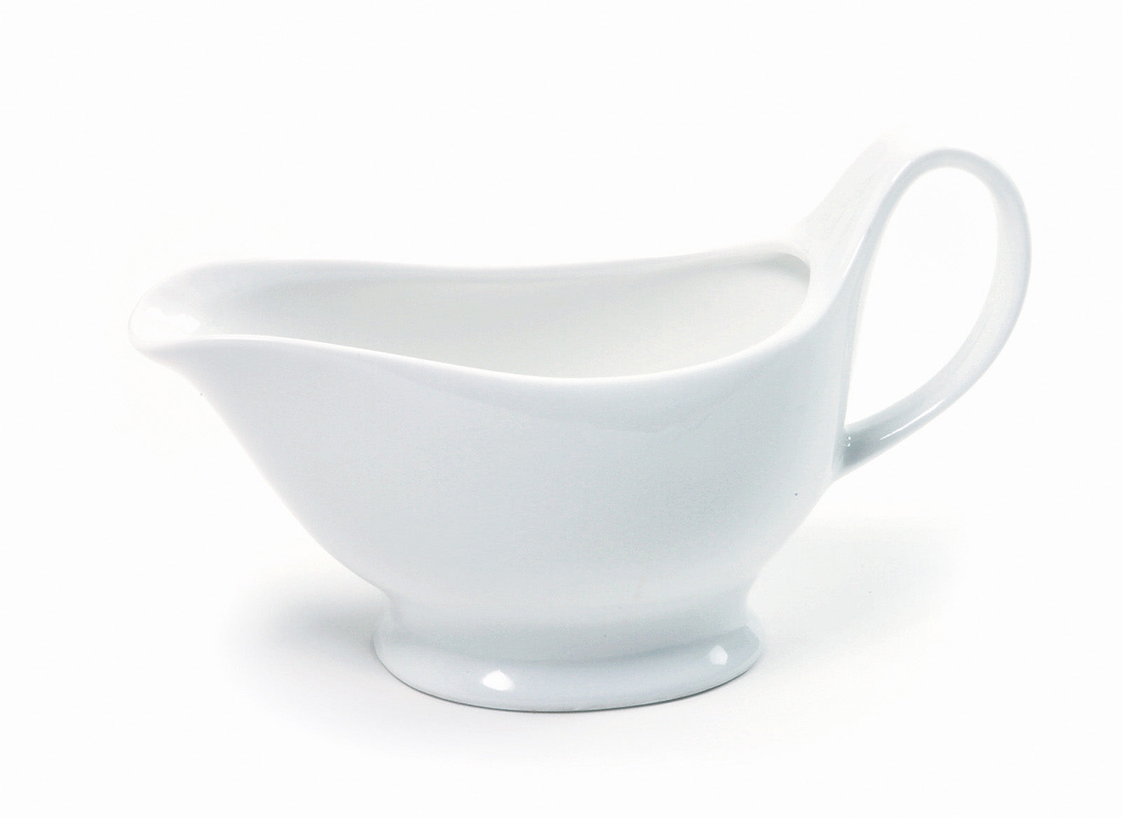 Norpro Porcelain Gravy Boat, 16 Ounce, White