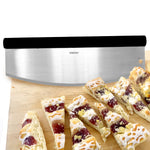 Norpro Grip EZ Multi Use Rocking Pizza Cuttler, Stainless Steel