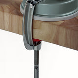 Norpro Apple-Master Parer, Slicer & Corer With Vacuum Base and Clamp for Rough Surfaces, Gray