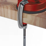Norpro Apple-Master Parer, Slicer & Corer With Vacuum Base and Clamp for Rough Surfaces, Red