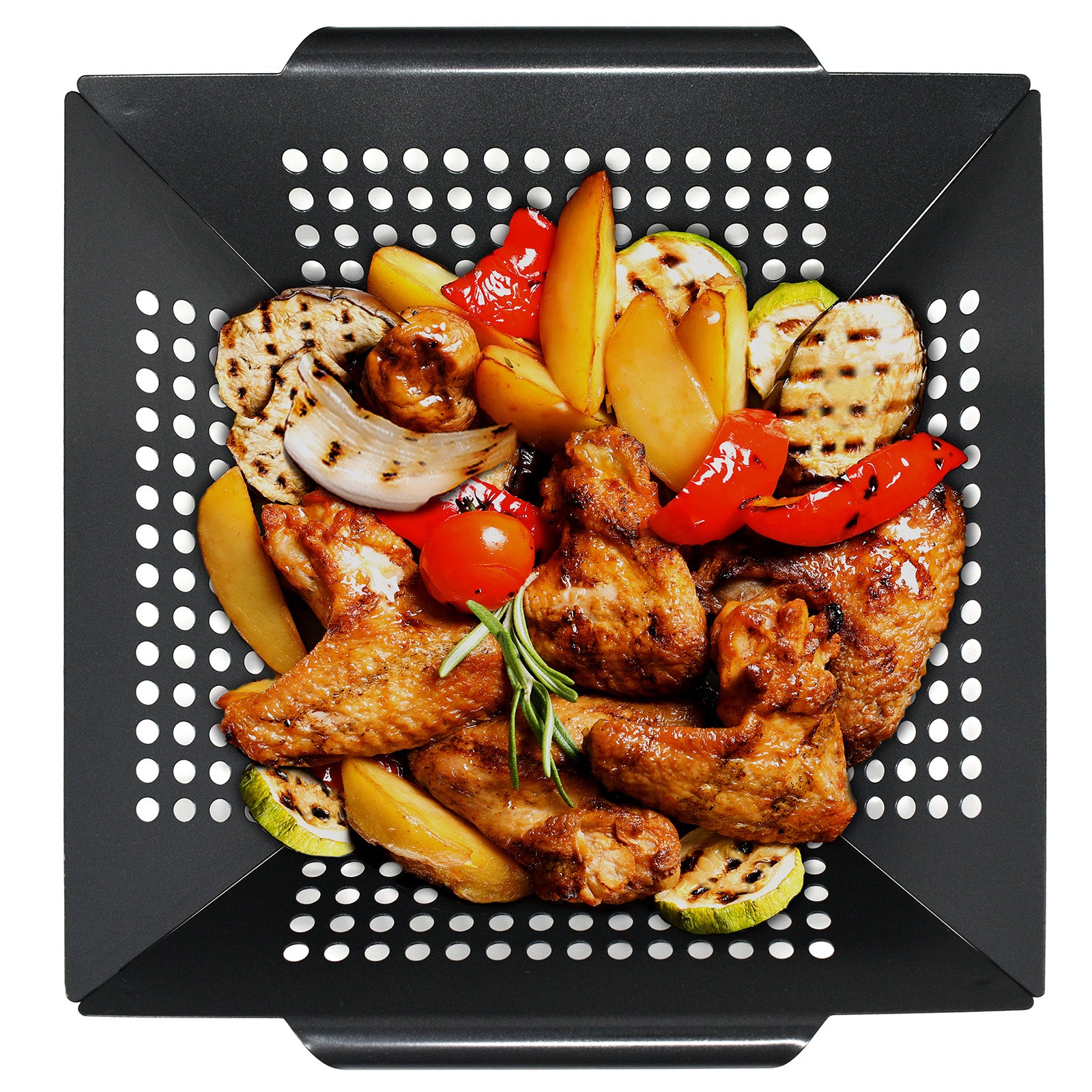 Norpro Nonstick Grilling Wok Basket