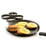 Norpro 3.5-Inch Nonstick Egg and Pancake Rings, 4 Piece Set