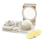 Norpro Multi Functional Egg Slicer, Wedger, Piercer and Garnish Tool, White