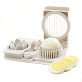Norpro Multi Functional Egg Slicer, Wedger, Piercer and Garnish Tool, White
