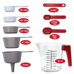 Norpro Nested Measuring Cups and Spoons, 9 Piece Set