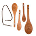 Norpro Beechwood Measuring Spoons, Set of 4