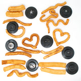 Norpro Churro Maker with 8 Interchangeable Discs, Red