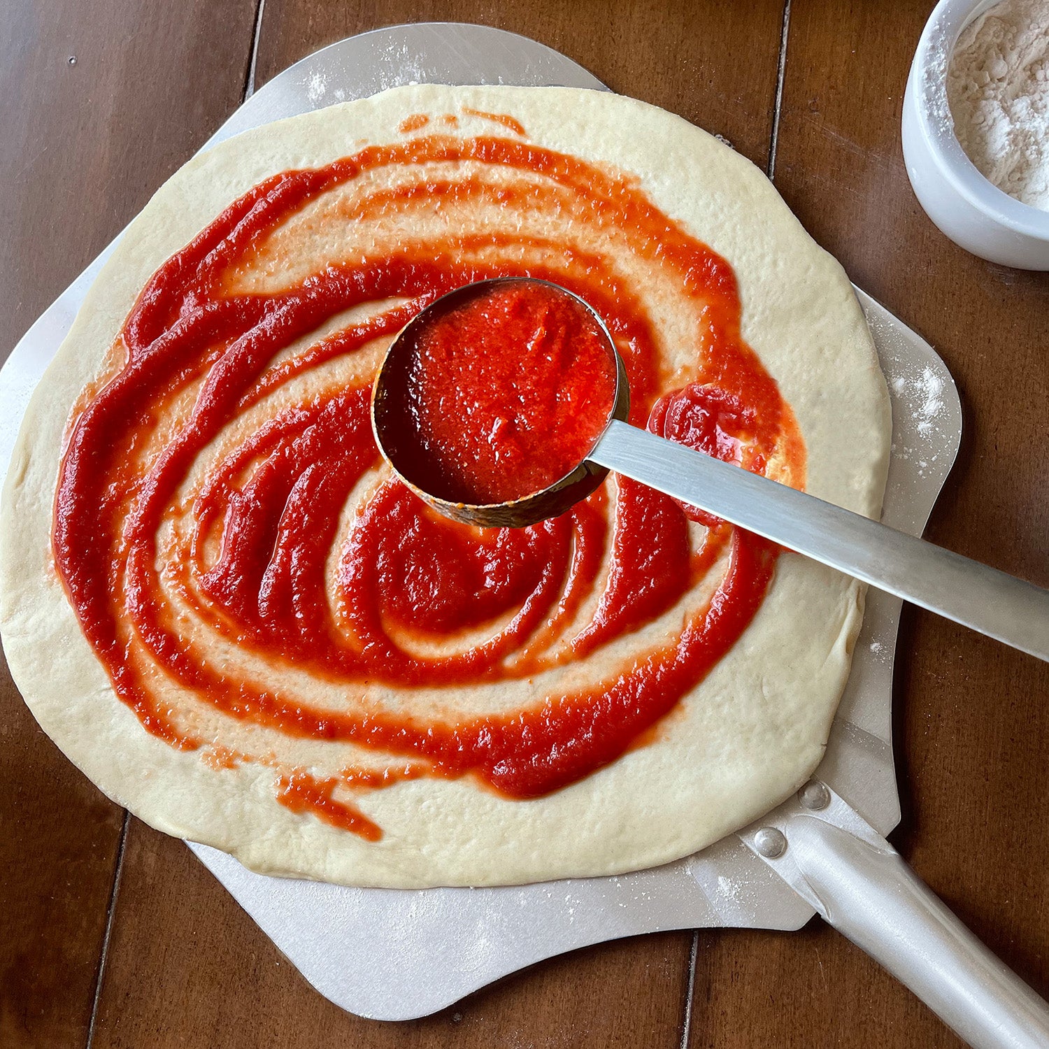 Norpro Stainless Steel Flat Bottom Ladle, 3 Ounce Capacity, Stainless Steel