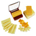 Norpro Dual Sided Flip N' Slice Mushroom, Egg, Cheese, and Butter Slicer, Red