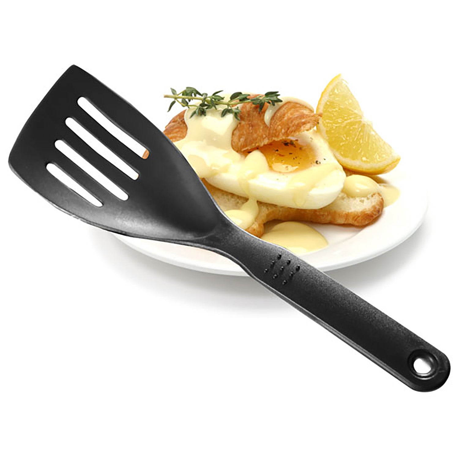 Norpro My Favorite Scoop and Drain Spatula, Black