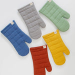 KAF Home Monaco Quilted Oven Mitt, Mineral Green