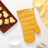 KAF Home Monaco Quilted Oven Mitt, Ochre