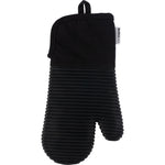 KAF Home Cat Cora Silicone Oven Mitt, Black