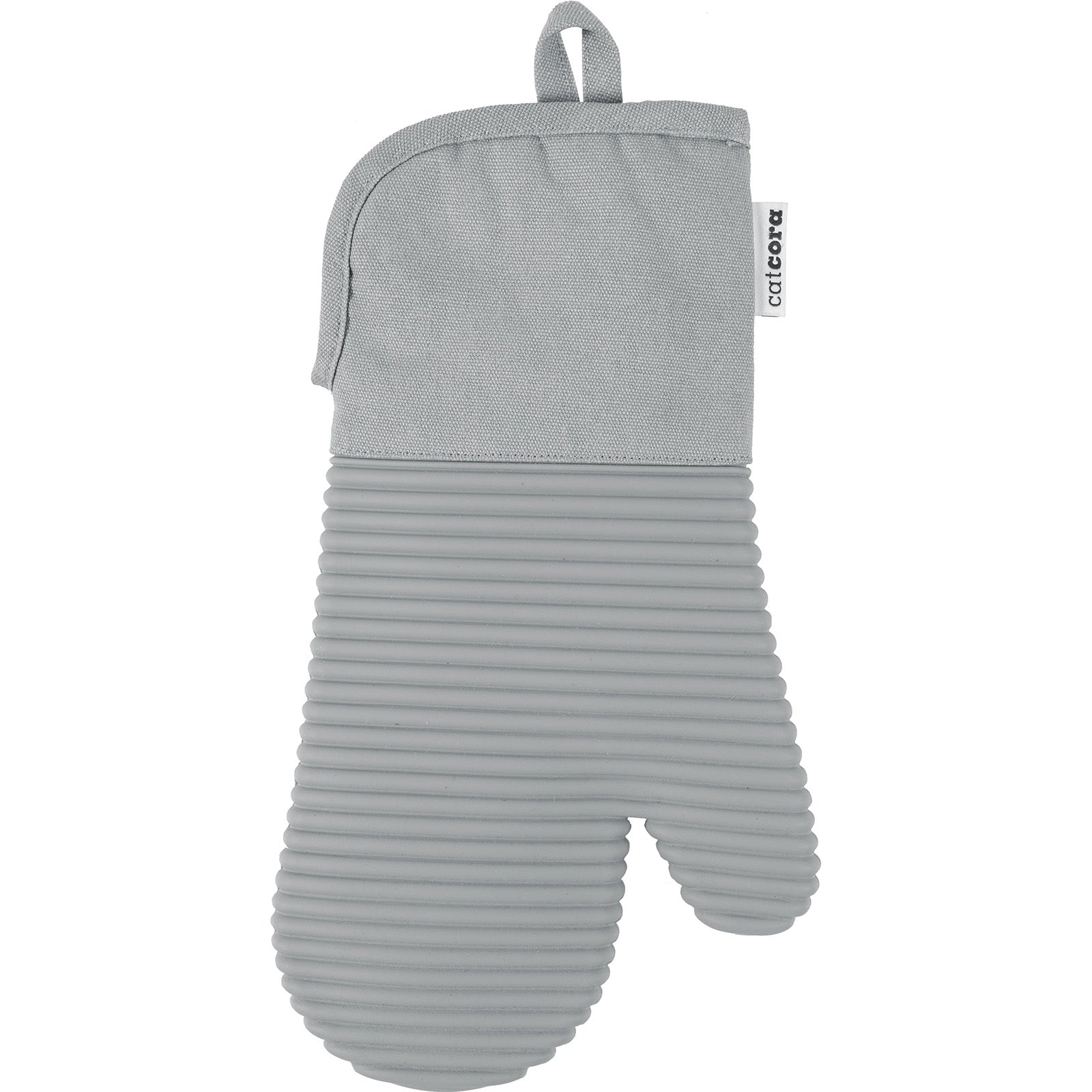 KAF Home Cat Cora Silicone Oven Mitt, Gray