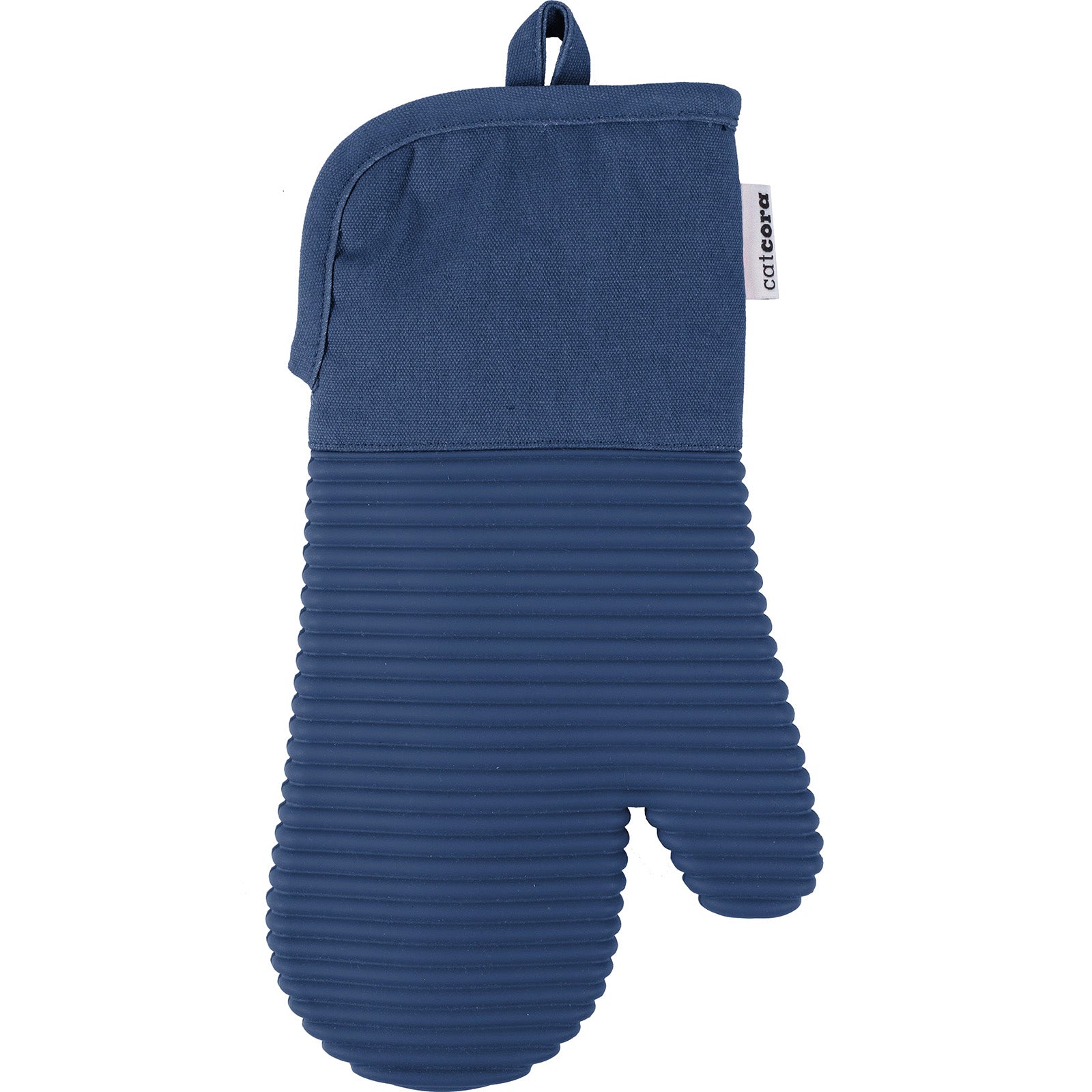 KAF Home Cat Cora Silicone Oven Mitt, Navy