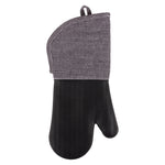 KAF Home Strada Silicone Oven Mitt, Black