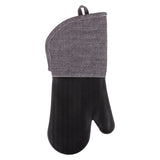 KAF Home Strada Silicone Oven Mitt, Black