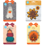 R&M International Fall and Halloween Cookie Cutter Set, 6 Piece