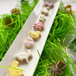 R&M International Mini Easter Cookie Cutter and Stamper Set