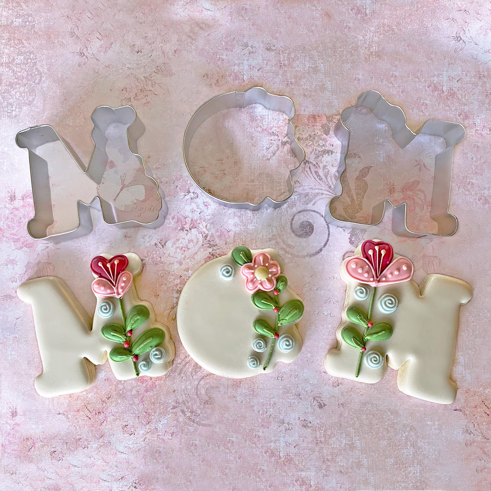 R&M International Spring and Mom Cookie Cutter Set
