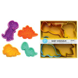 R&M International Dinosaur Cookie Cutter & Stamper Set