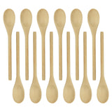 R&M International Wooden Spoon, 8 Inch, Pack of 12