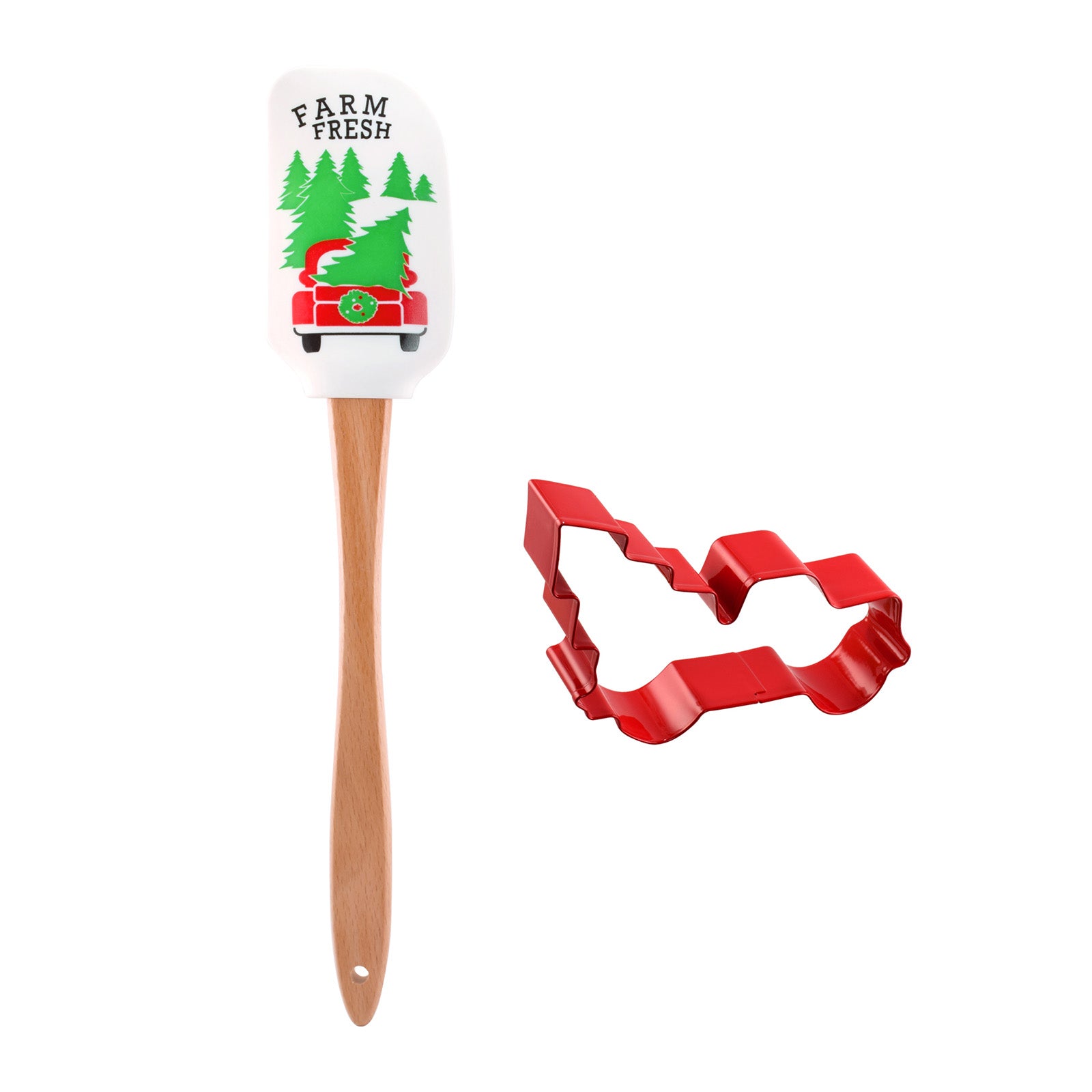 R&M International Fall and Winter Spatula & Cookie Cutter Set