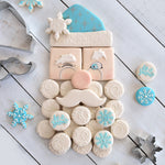 R&M International Tree Farm Cookie Cutters and Build-A-Santa Cookie Cutter Kit