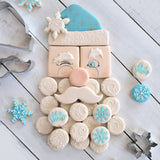 R&M International Tree Farm Cookie Cutters and Build-A-Santa Cookie Cutter Kit