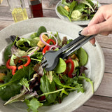 R&M International Set of 3 Tongs, Black