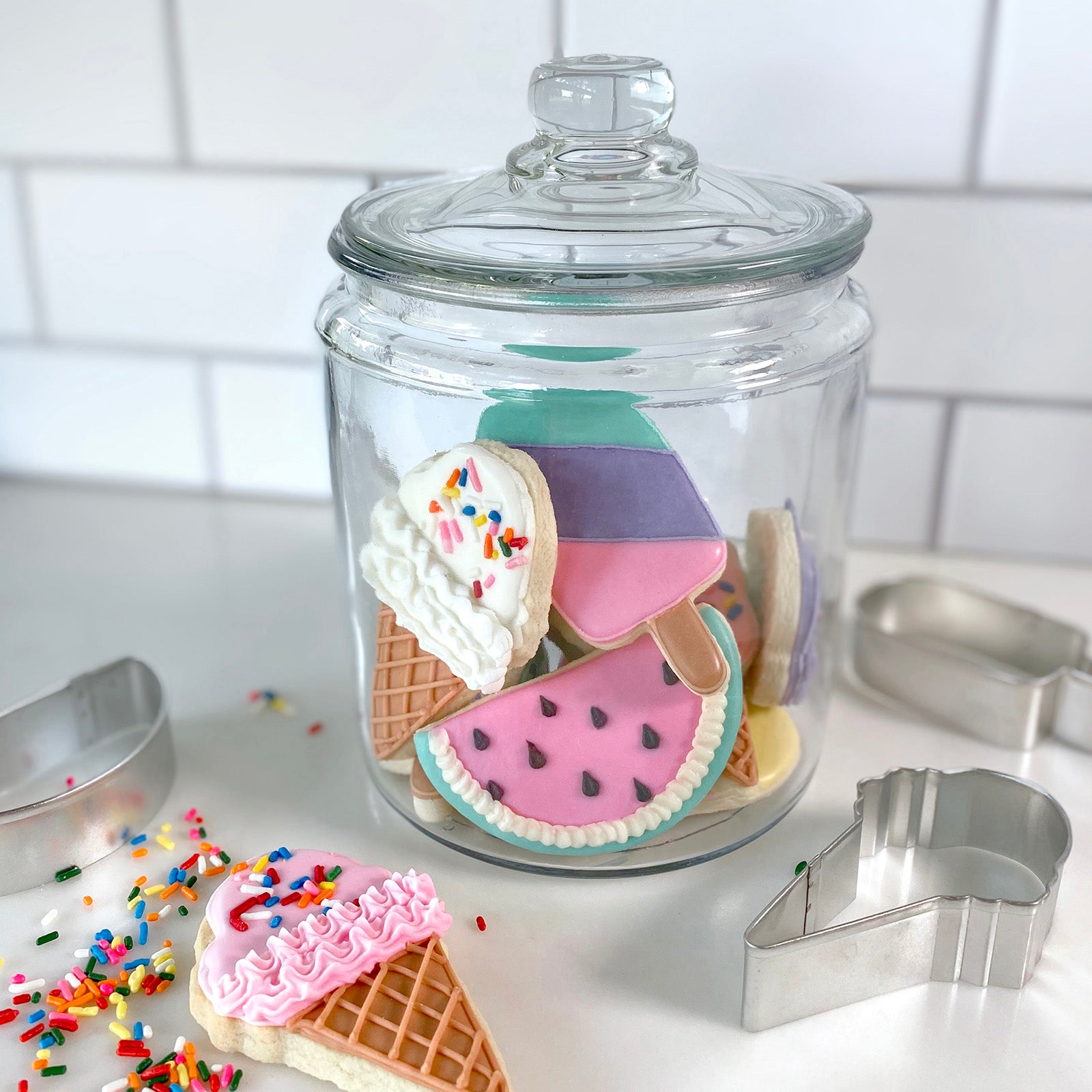 R&M International 10 Piece Summer Cookie Cutter Set