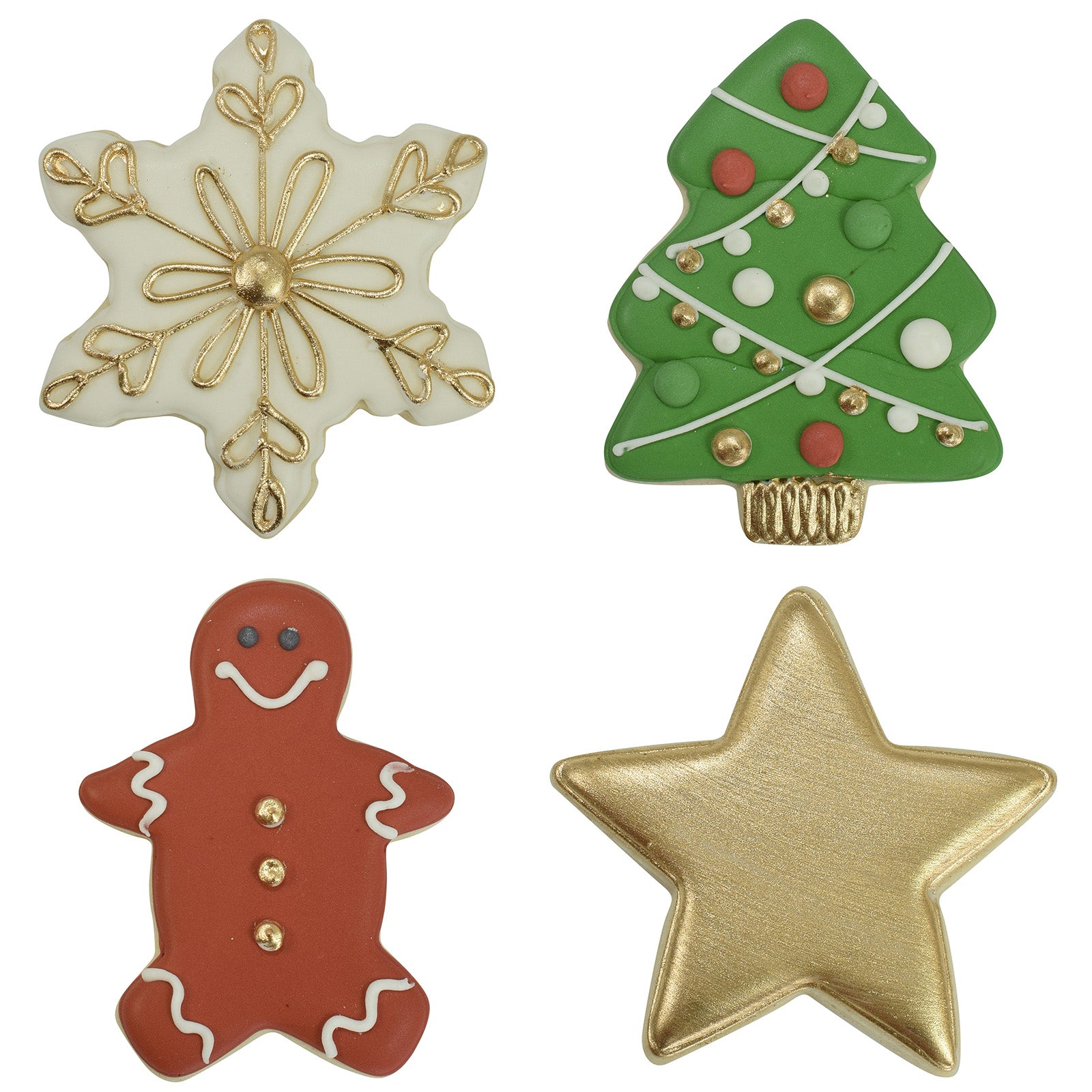 R&M International 7 Piece Christmas & Good Tidings Cookie Cutter Set