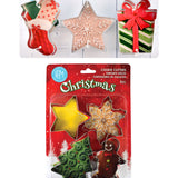 R&M International 7 Piece Christmas & Good Tidings Cookie Cutter Set