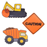 R&M International Construction and Train 6 Piece Cookie Cutter Set