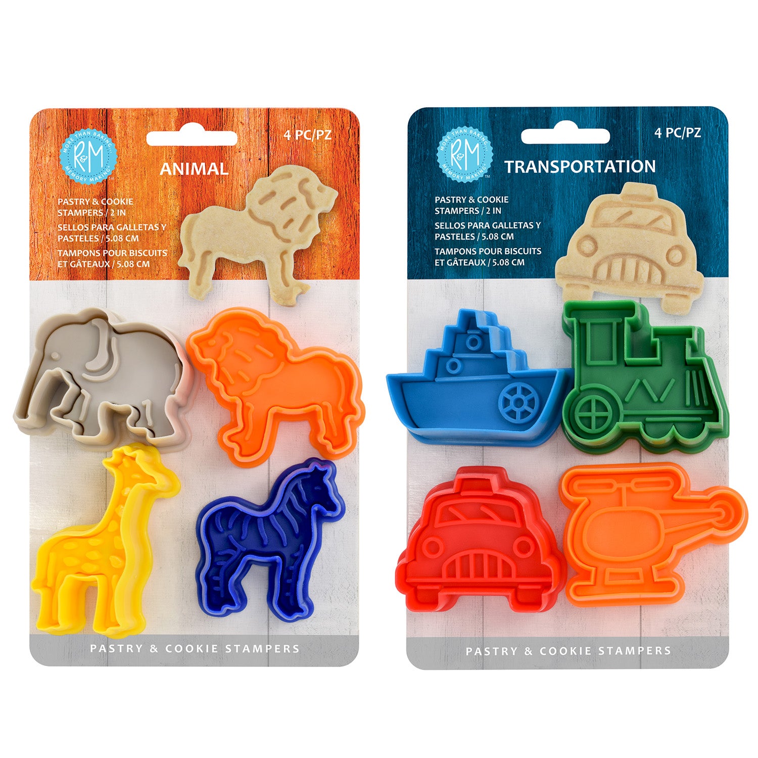 R&M International Assorted Pastry/Cookie Stamp Bundle