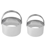 R&M Biscuit Cutter Set, 2.75 Inch & 3.25 Inch, Stainless Steel