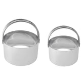 R&M Biscuit Cutter Set, 2.75 Inch & 3.25 Inch, Stainless Steel