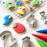 R&M International Milestone Cookie Cutters, Set of 10