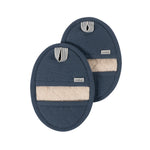 KAF Home Rooted Sustainable Pot Grabbers Set of 2, Denali