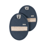KAF Home Rooted Sustainable Pot Grabbers Set of 2, Denali