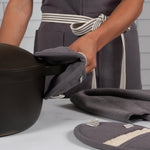 KAF Home Rooted Sustainable Pot Grabbers Set of 2, Teton