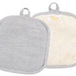 KAF Home Strada Pot Holders, Set of 2, Gray