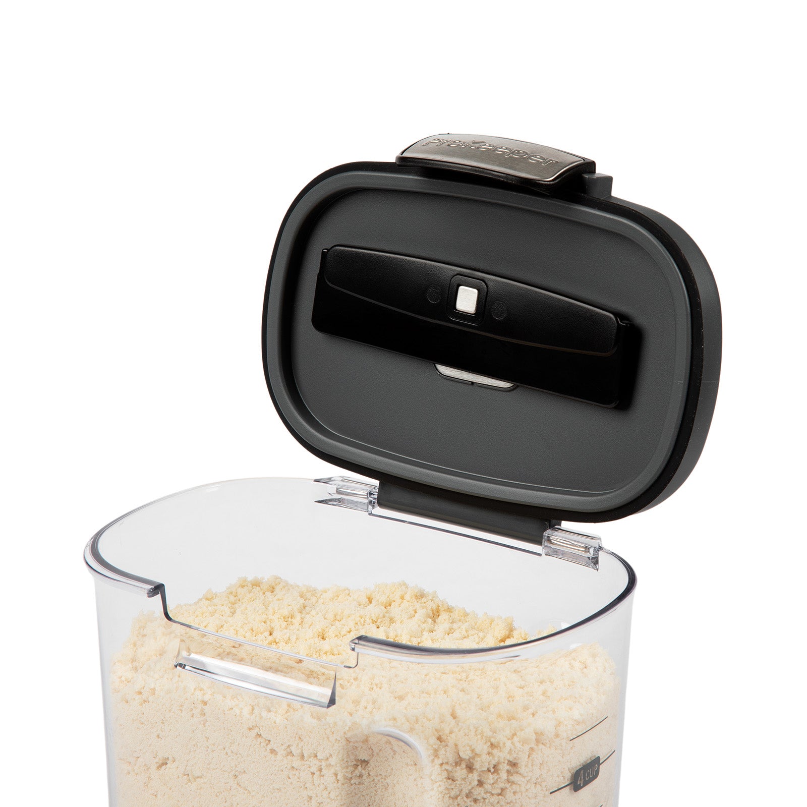 Progressive International ProKeeper+ Airtight Specialty Flour Storage Container, Clear Plastic