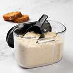 Progressive International ProKeeper+ Airtight Specialty Flour Storage Container, Clear Plastic