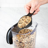 Progressive International ProKeeper+ Airtight Grain Storage Container, Clear Plastic
