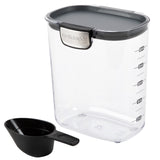 Progressive International ProKeeper+ Airtight Grain Storage Container, Clear Plastic