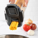 Progressive International ProKeeper+ Airtight Pasta Storage Container, Clear Plastic