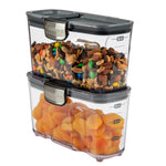 Progressive International ProKeeper+ Airtight Small Cereal Storage Container, Clear Plastic