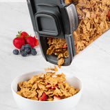 Progressive International ProKeeper+ Airtight Cereal Storage Container, Clear Plastic