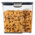 Progressive International ProKeeper+ Airtight Large Cereal Storage Container, Clear Plastic